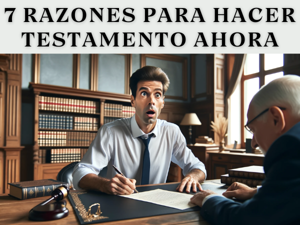 Siete Importantes Razones para Hacer Testamento en España